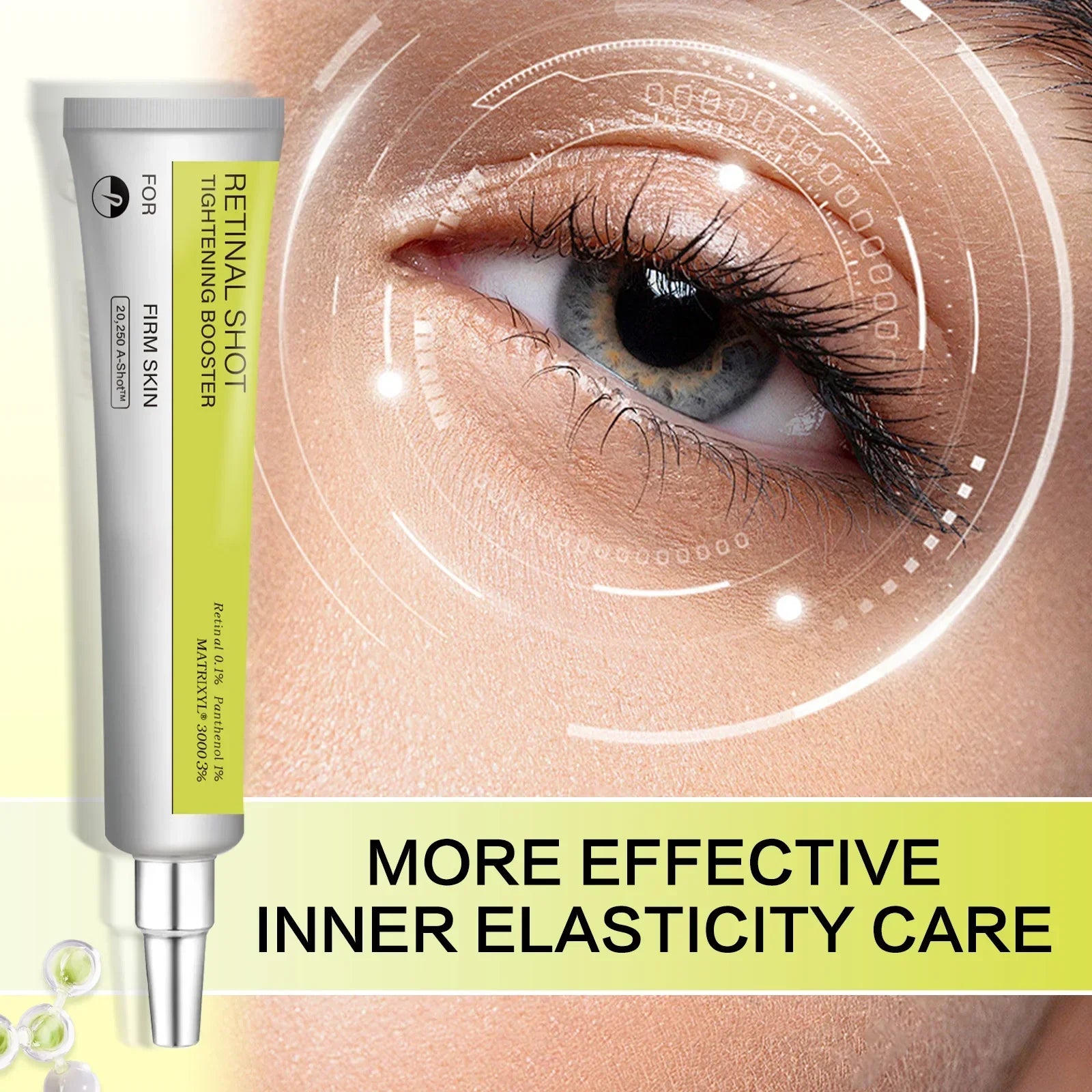 Retinol Vitamin C Hydrating Shot Tightening Booster Face Cream Eye serum Lightening Dark Circles Firming Moisturizer