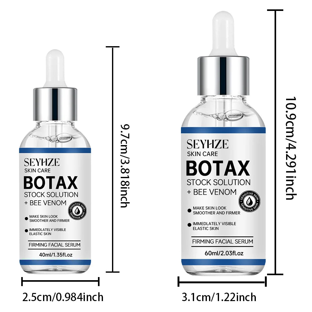 SEYHZE BOTAX Enhanced Facial Serum 1pc - Day And Night Hydrating Skincare Rich in Aloe Peptides Collagen And Retinol for Tighten