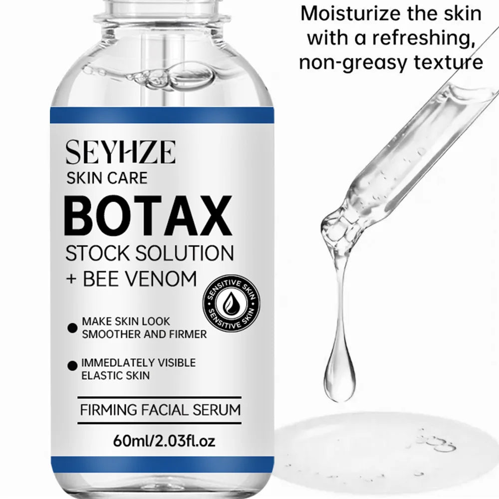 SEYHZE BOTAX Enhanced Facial Serum 1pc - Day And Night Hydrating Skincare Rich in Aloe Peptides Collagen And Retinol for Tighten