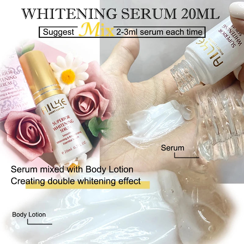 AILKE 24K Gold Whitening Skin Care Set – Complete Anti-Aging Routine